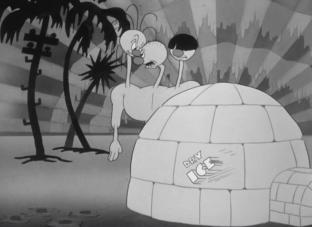 Порки в WACKYLAND (1938) (ЧБ) - поросенок Порки