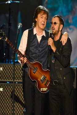 Paul McCartney and Ringo Starr